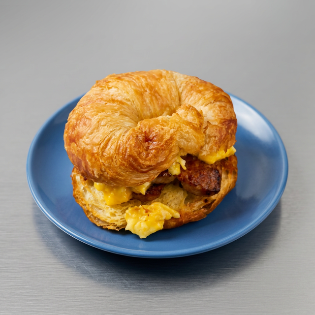 Egg Cheese Sandwich.